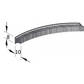 ROL PVC ČETKICA 8.0 x 10 KOMARNIK