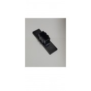 Čep vodilice 80 X 22 mm crni za rolete
