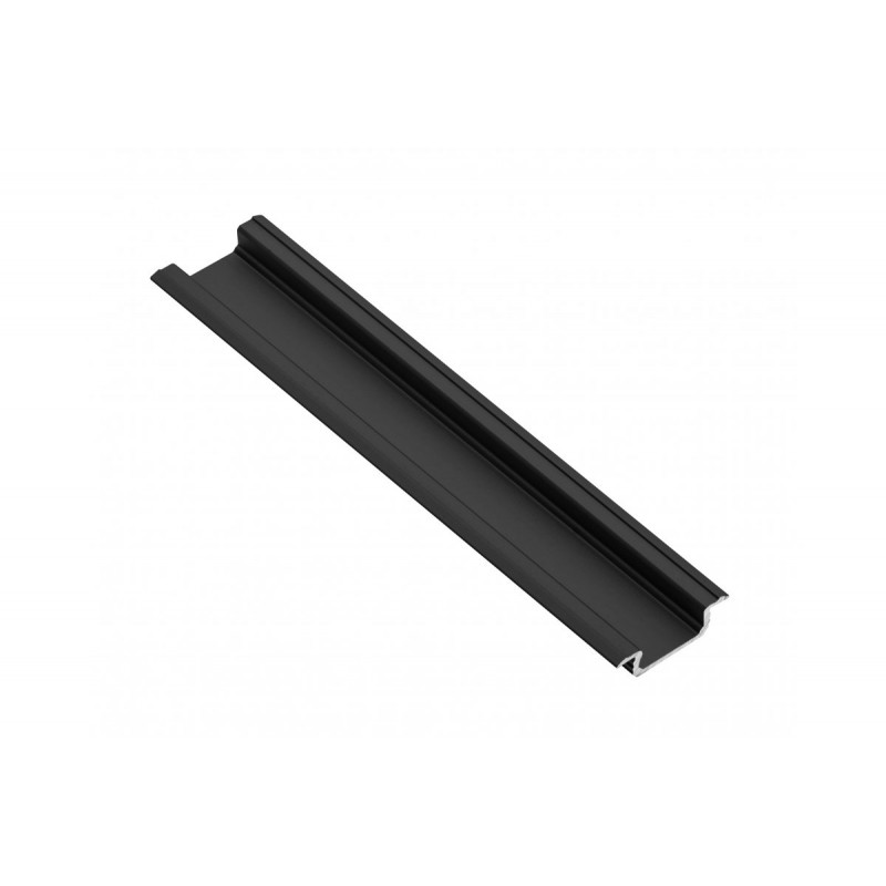 PROFIL ZA LED ALUMINIJ GTV GLAX UTOR 3 M CRNI 