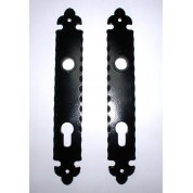 KOVANI ŠTIT CRNA MAT ZA CILINDAR 90MM