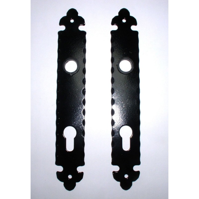 KOVANI ŠTIT CRNA MAT ZA CILINDAR 90MM