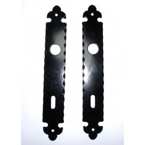 KOVANI ŠTIT CRNA MAT KLJUČ 90MM
