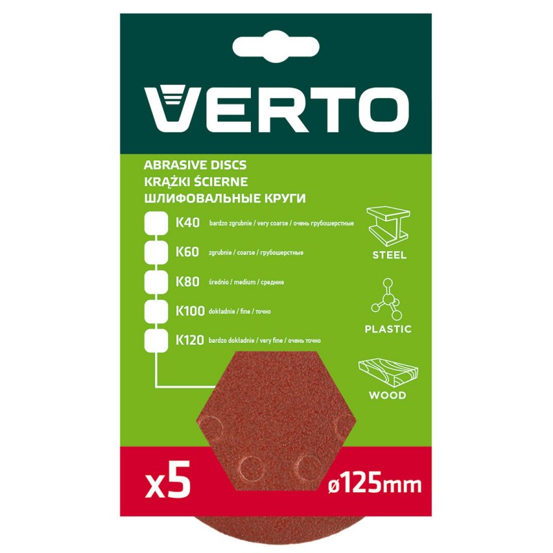 DISK ČIČAK FI 125 GR 60 5/1  VE