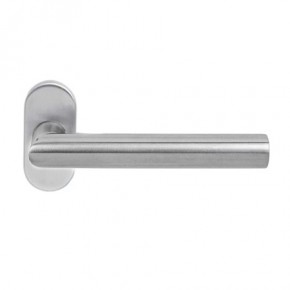 Kvaka APECS Karla oval inox rozeta cilindar